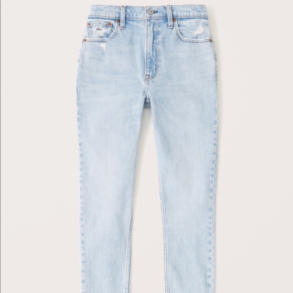 NWOT Abercrombie & Fitch Curve Love the Skinny High Rise Jeans 29/8R